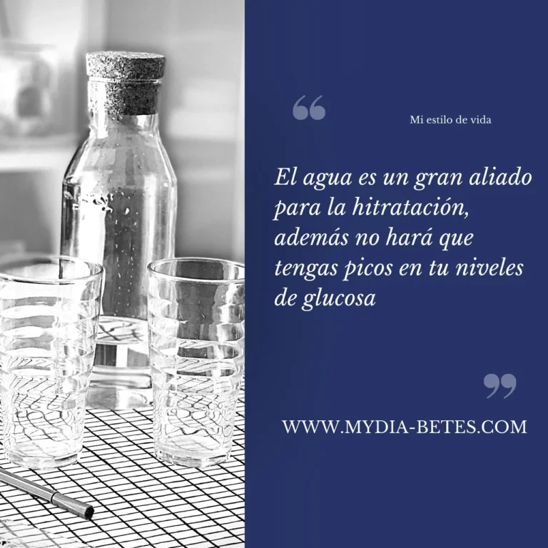 agua e insulina